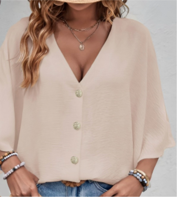 Jane Button Top