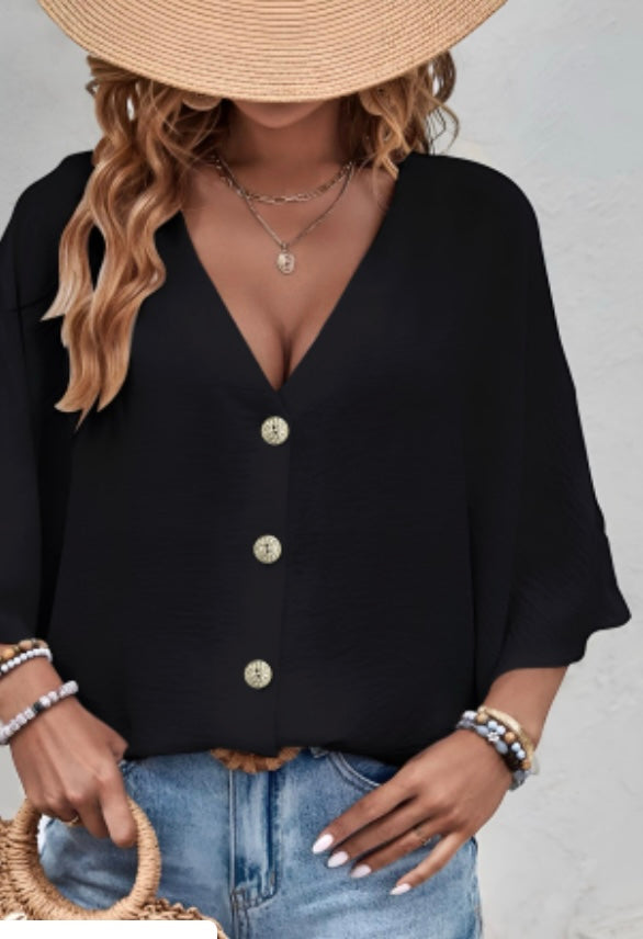 Jane Button Top